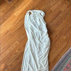 Zara Cream Sleeveless Gown